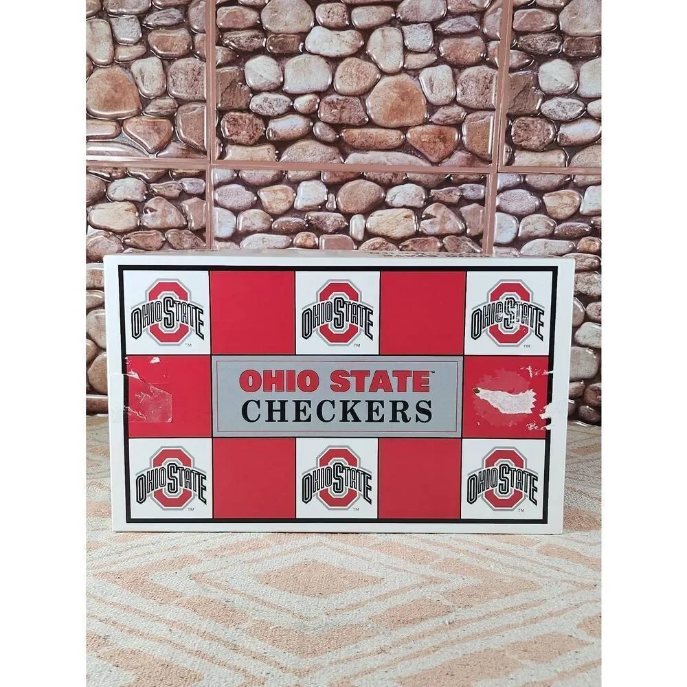 Vintage Ohio State College Checkers Classic Rival Edition USA Made! #A93
